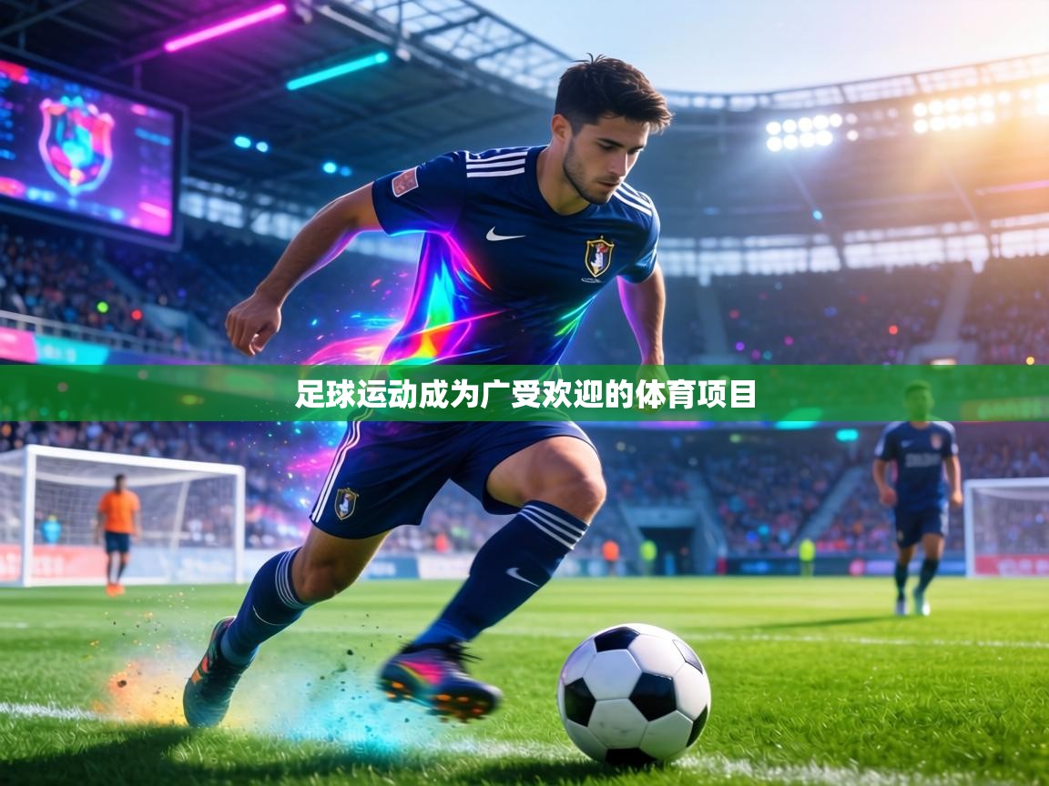 足球运动成为广受欢迎的体育项目